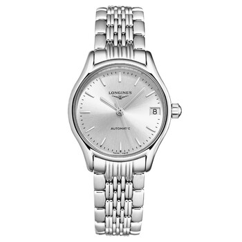Đồng hồ nữ Longines Lyre Automatic mặt bạc L4.361.4.72.6 chính hãng