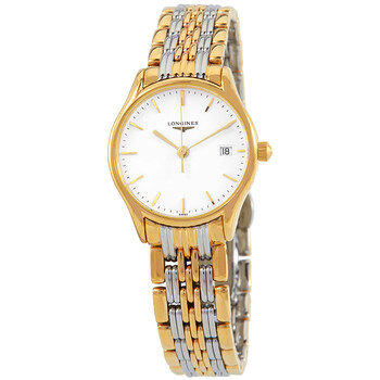 Đồng hồ nữ Longines Lyre Quartz mặt trắng L 4.259.2.12.7 chính hãng