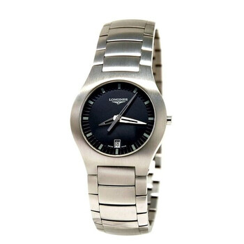 Đồng hồ nữ Longines Oposition Quartz mặt đen L3.505.4.52.6 chính hãng