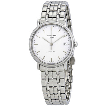 Đồng hồ nữ Longines Presence Automatic mặt trắng L4.821.4.12.6 chính hãng