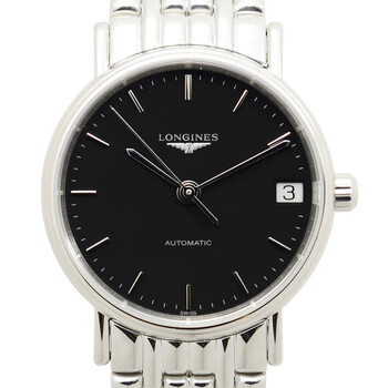 Đồng hồ nữ Longines Presence mặt đen L4.322.4.52.6 chính hãng
