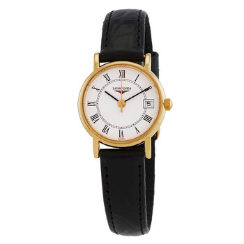 Đồng hồ nữ Longines Presence Quartz mặt trắng L7.490.6.11.0 chính hãng