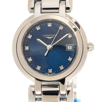 Đồng hồ nữ Longines Prima Luna Quartz kim cương L8.110.4.98.6 chính hãng
