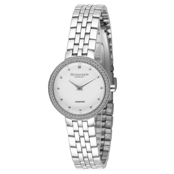 Đồng hồ nữ mặt trắng Rudiger Hesse R3300-04-001 chính hãng