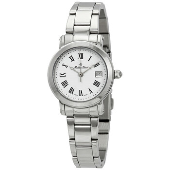 Đồng hồ nữ Mathey-Tissot D31186MABR mặt trắng chính hãng