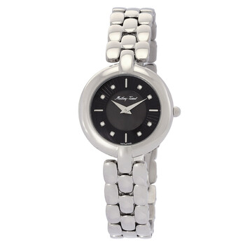 Đồng hồ nữ Mathey-Tissot Farah Quartz mặt đen D956AN chính hãng