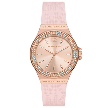 Đồng hồ nữ Michael Kors Mini Lenox MK7282 mặt vàng hồng chính hãng