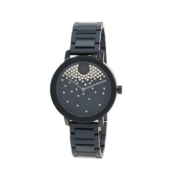 Đồng hồ nữ Movado BOLD Evolution Quartz mặt xanh 3600706 chính hãng