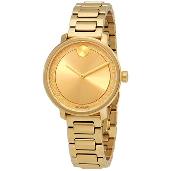Đồng hồ nữ Movado Bold mặt vàng nhạt 3600502 chính hãng