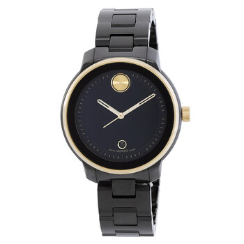 Đồng hồ nữ Movado Bold Verso Quartz mặt đen 3600936 chính hãng