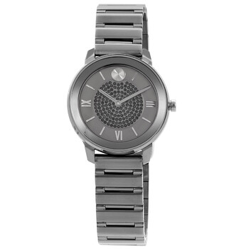 Đồng hồ nữ Movado Trend Quartz mặt số xám 3600636 chính hãng
