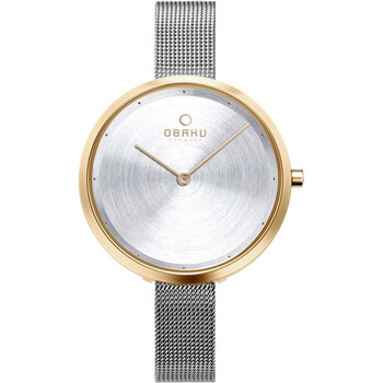 Đồng hồ nữ Obaku Classic Quartz mặt bạc V227LXGIMC chính hãng