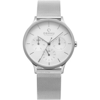 Đồng hồ nữ Obaku Lind Quartz mặt trắng V212LMCIMC chính hãng