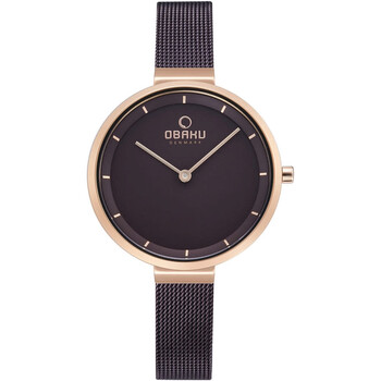 Đồng hồ nữ Obaku Walnut Quartz mặt xám V225LXVNMN chính hãng