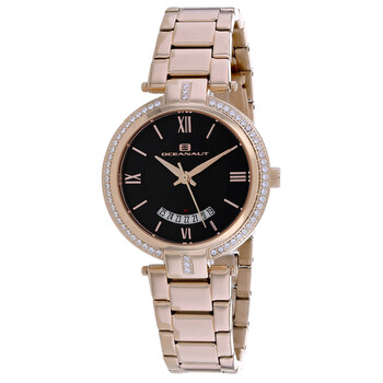 Đồng hồ nữ Oceanaut Amaya mặt đen OC0292 chính hãng