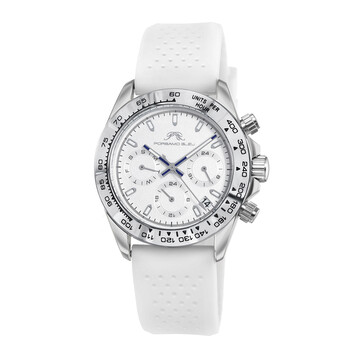 Đồng hồ nữ Porsamo Bleu Alexis Sport Quartz mặt trắng 923AALR chính hãng