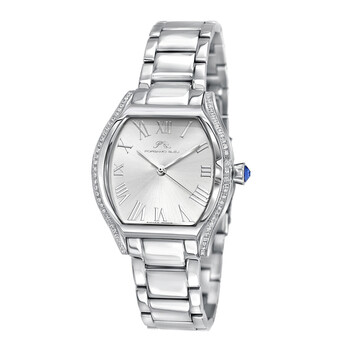 Đồng hồ nữ Porsamo Bleu Celine Quartz mặt bạc 1002ACES chính hãng