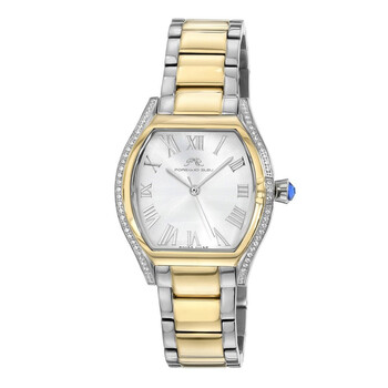 Đồng hồ nữ Porsamo Bleu Celine Quartz mặt bạc 1002ECES chính hãng