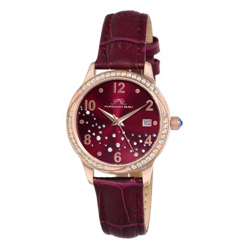 Đồng hồ nữ Porsamo Bleu Ruby Quartz mặt tím 1141ERUL chính hãng