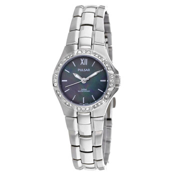 Đồng hồ nữ Pulsar Classic Quartz mặt đen PTC535 chính hãng