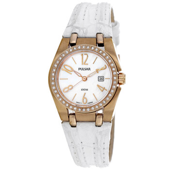 Đồng hồ nữ Pulsar Classic Quartz mặt trắng PXT668X1 chính hãng