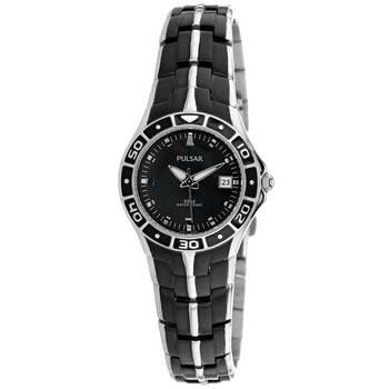 Đồng hồ nữ Pulsar Classic Quartz PXT683 mặt đen chính hãng