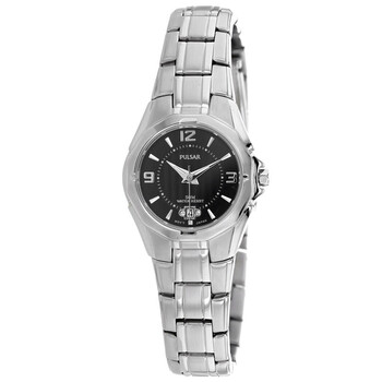 Đồng hồ nữ Pulsar Classic Quartz mặt đen PXT795 chính hãng