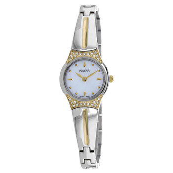 Đồng hồ nữ Pulsar Classic Quartz mặt trắng PTA380 chính hãng