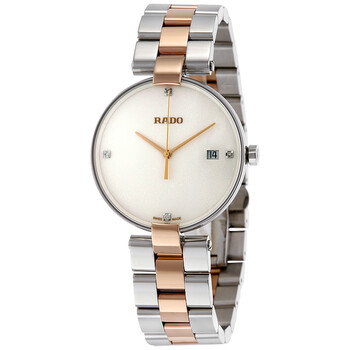 Đồng hồ nữ Rado Coupole Jubile mặt trắng hai tông màu R22852713 chính hãng