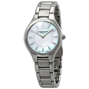 Đồng hồ nữ Raymond Weil Noemia mặt số ngọc trai 5132-ST-97001 chính hãng