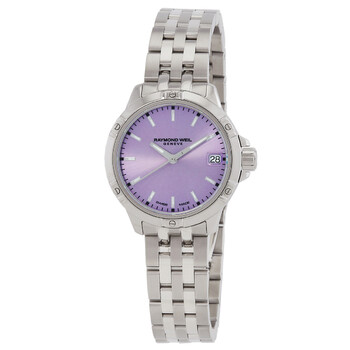 Đồng hồ nữ Raymond Weil Tango Quartz mặt tím 5960-ST-46001 chính hãng
