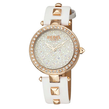 Đồng hồ nữ Rebel Rockaway Parkway mặt trắng RB101-8031 chính hãng