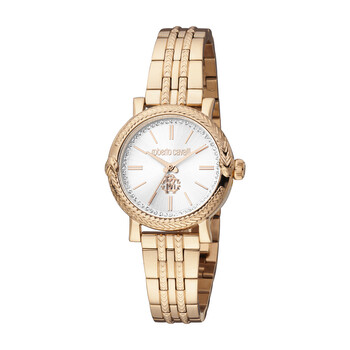 Đồng hồ nữ Roberto Cavalli RC5L019M0085 mặt số bạc chính hãng