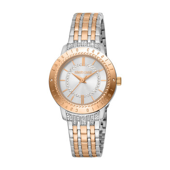 Đồng hồ nữ Roberto Cavalli RC5L030M0095 mặt bạc chính hãng