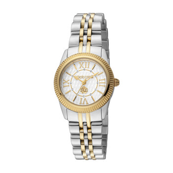 Đồng hồ nữ Roberto Cavalli RC5L035M0085 mặt bạc chính hãng