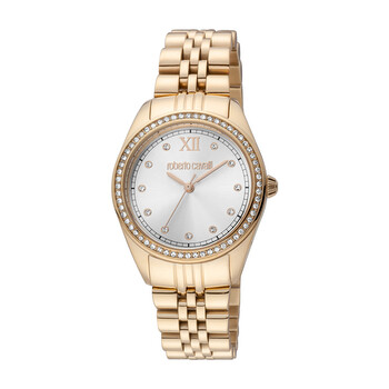 Đồng hồ nữ Roberto Cavalli RC5L036M0075 mặt số bạc chính hãng