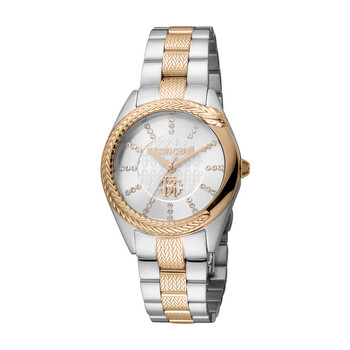 Đồng hồ nữ Roberto Cavalli RC5L038M0105 mặt số bạc chính hãng