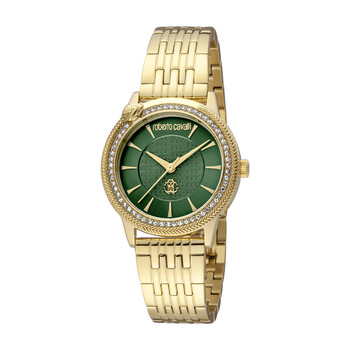 Đồng hồ nữ Roberto Cavalli RC5L037M0065 mặt xanh chính hãng