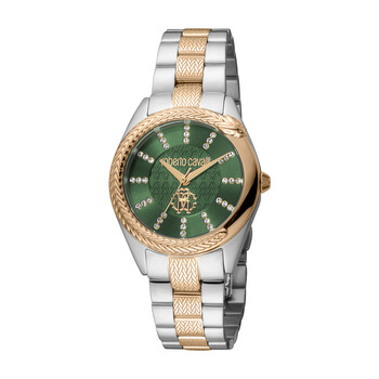 Đồng hồ nữ Roberto Cavalli RC5L038M0115 mặt xanh chính hãng