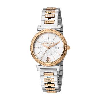 Đồng hồ nữ Roberto Cavalli RC5L025M0095 mặt số bạc chính hãng