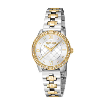 Đồng hồ nữ Roberto Cavalli RC5L032M0085 mặt bạc chính hãng