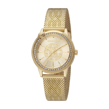 Đồng hồ nữ Roberto Cavalli RC5L037M1035 mặt champagne chính hãng