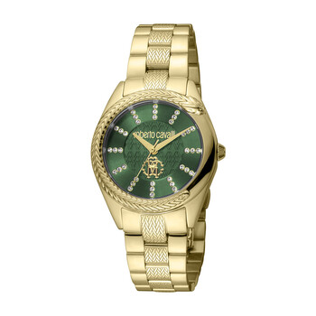 Đồng hồ nữ Roberto Cavalli RC5L038M0065 mặt xanh chính hãng