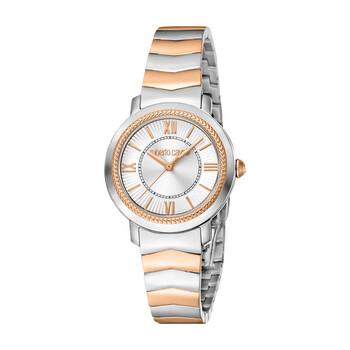 Đồng hồ nữ Roberto Cavalli RC5L056M0105 mặt bạc chính hãng