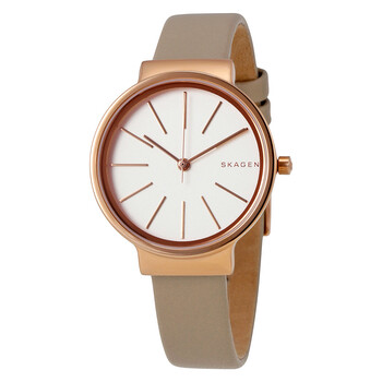 Đồng hồ nữ Skagen Ancher mặt trắng SKW2481 chính hãng