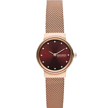 Đồng hồ nữ Skagen Lille Quartz mặt đỏ SKW3067 chính hãng