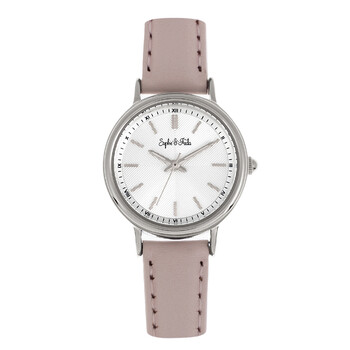 Đồng hồ nữ Sophie And Freda Berlin SF4804 mặt bạc chính hãng