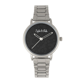 Đồng hồ nữ Sophie And Freda Breckenridge SF4701 mặt đen chính hãng