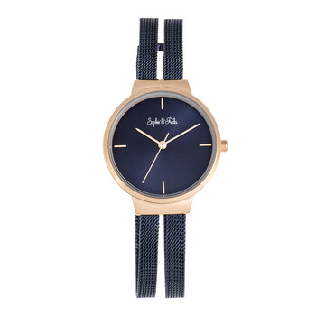 Đồng hồ nữ Sophie And Freda Sedona Quartz mặt xanh SF5306 chính hãng
