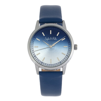 Đồng hồ nữ Sophie And Freda SF5102 mặt số xanh quartz chính hãng